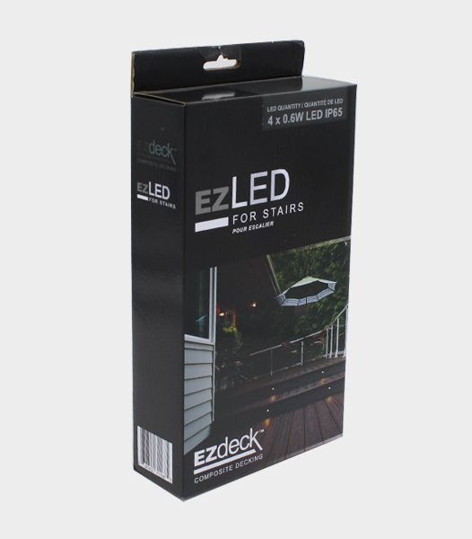 LED LIGHTING SYSTEM box-ezled-composite-stairs-lighting-deck-accessories