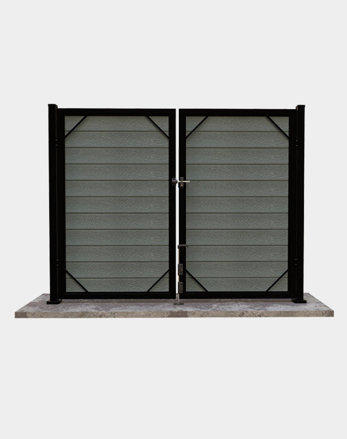aluminum black Double-gate vancouver alberta toronto ontario
