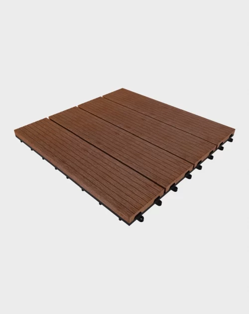 Composite deck tiles ezclip disign sand