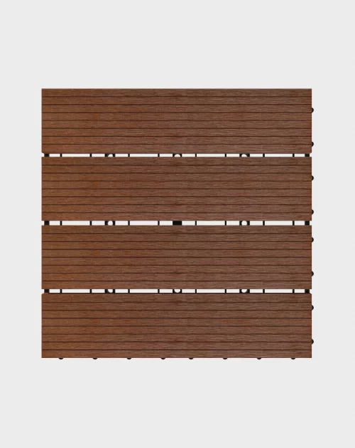 Composite deck tiles ezclip disign sand