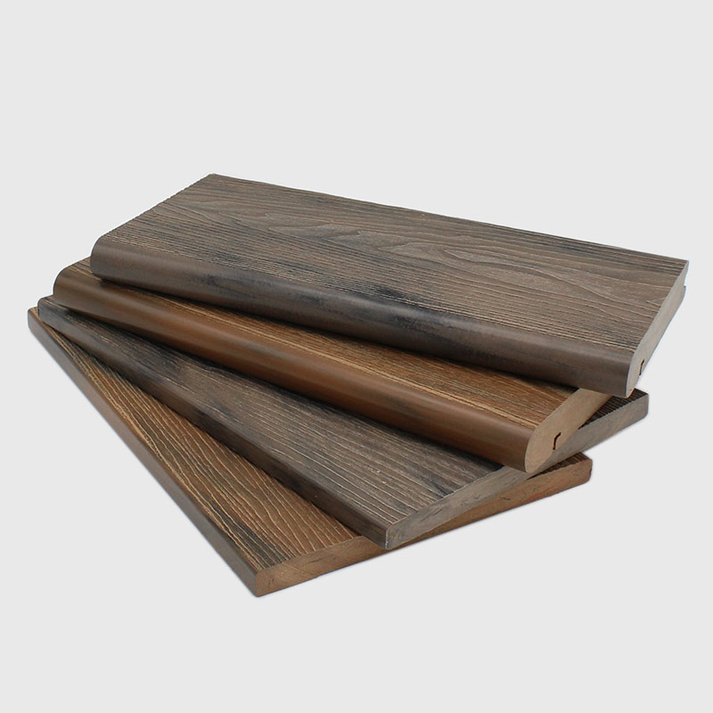 fascia-nosing-12ft-16ft-length composite decking boards for finising framing skirting deck