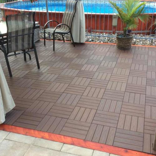 composite deck tiles inspiration
