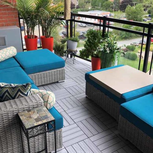 composite deck tiles inspiration