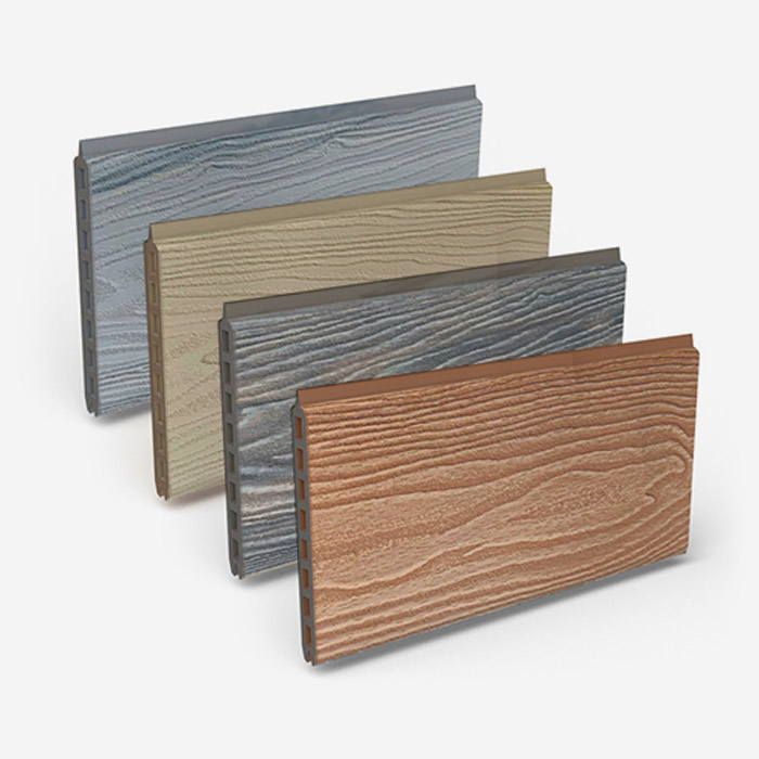 Fence boards colours choice palette