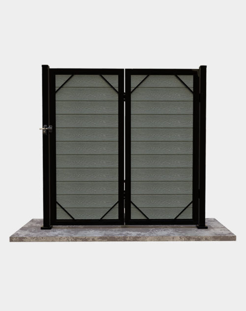 Single-folding-gate