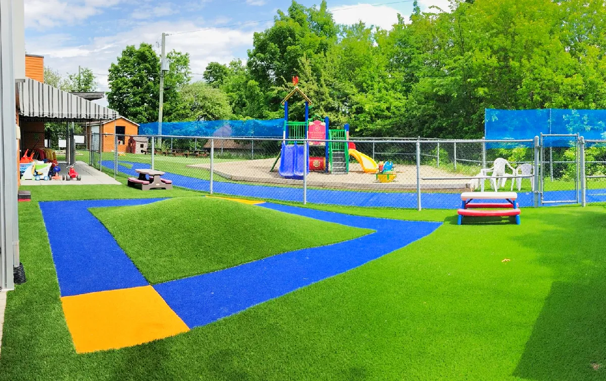 artificial turf decoration logo